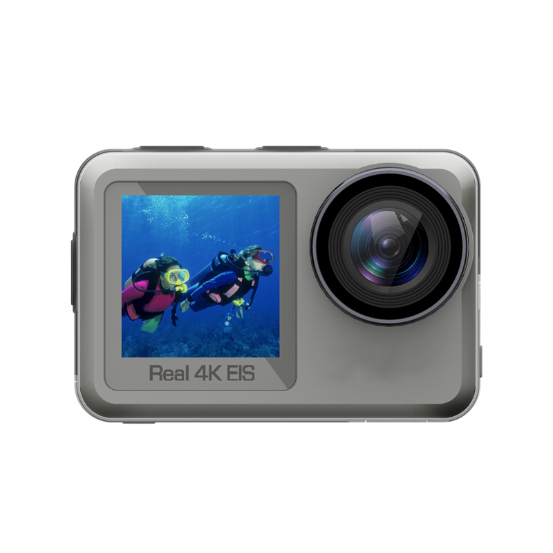 4K60帧2英寸双彩屏防水广角wifi迷你运动相机